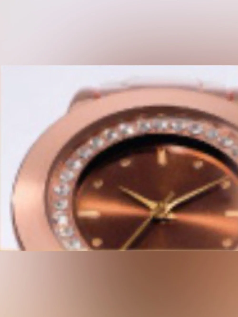 Women’s Crystal Accent Watch Rosegold
